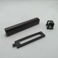 Декоративная накладка МАСО на нижние петли (коричневая ) Декоративна накладка на  нижні петлі